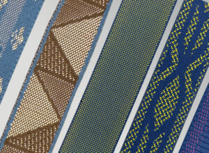 sangle motif jacquard