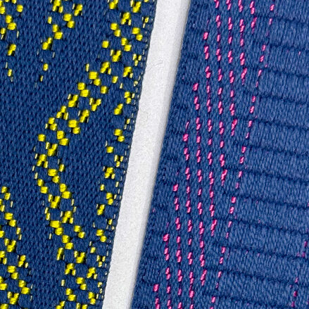 sangle motifs jacquard