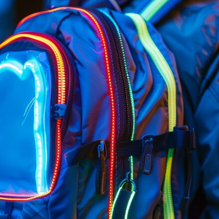 sangle LED sécurité